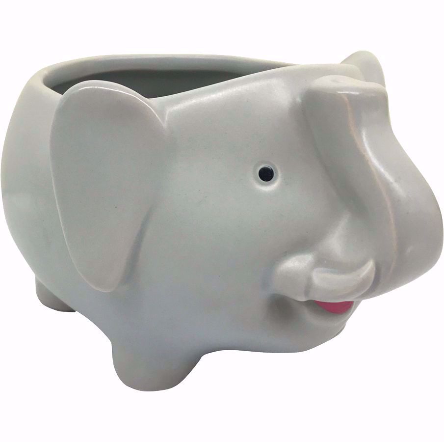 DirectFloral. Ceramic Elephant Planter