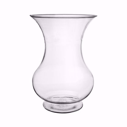 Picture of Syndicate Sales 8.5" Pedestal Vase - Crystal Clear