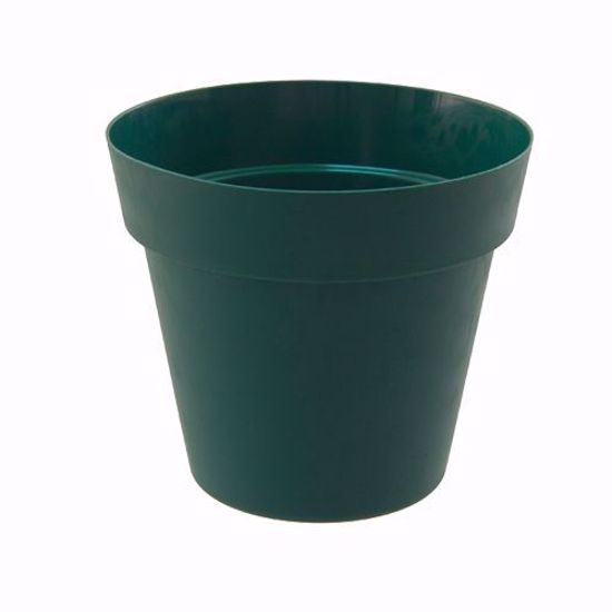 Picture of Diamond Line 4 Inch Round Pot Cover - Green