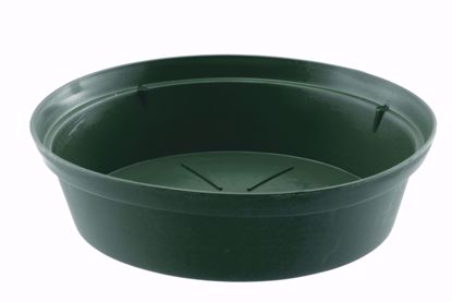 Picture of Diamond Line 12" Saucer - Green