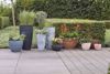 Picture of CeraMix 20.75" Blackwash Nova Bowl Planter 7 Gal.
