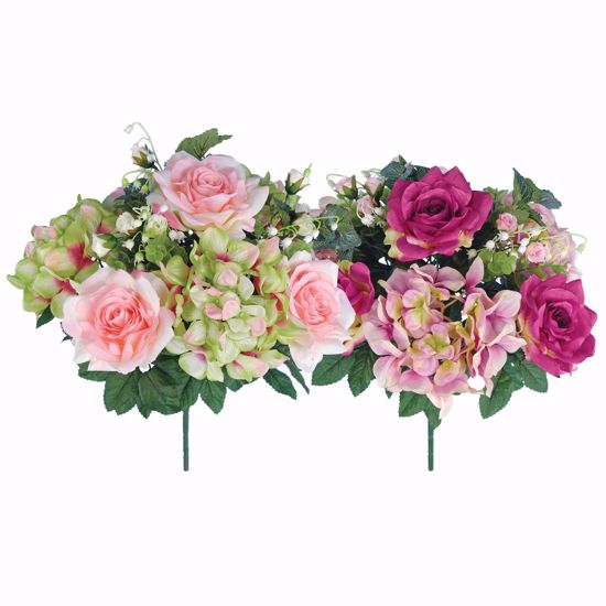 Picture of 2 Asst 16" Mixed Floral Bush x 10