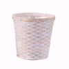 Picture of Whitewash Bamboo Pot Cover 6"