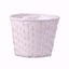 Picture of Whitewash Bamboo Azalea Pot Cover 8"