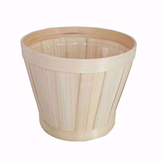 Picture of 7.25" Bamboo Pot Cover-Natural (Hard Liner Incl.)