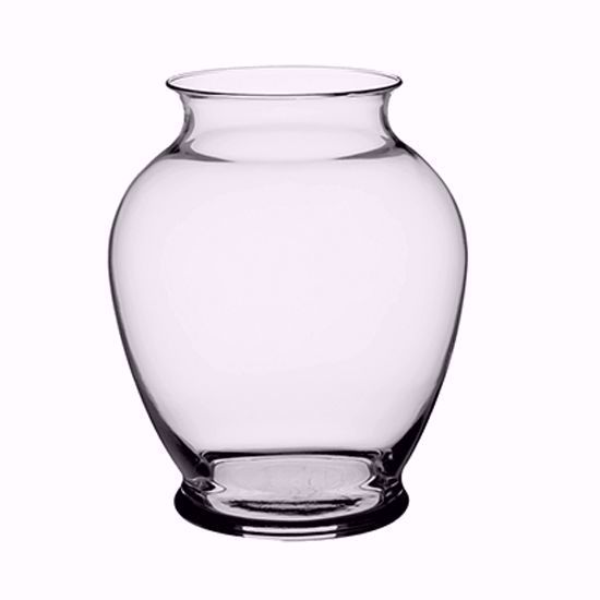 Picture of Syndicate Sales 7.25" Glass Ginger Vase - Clear