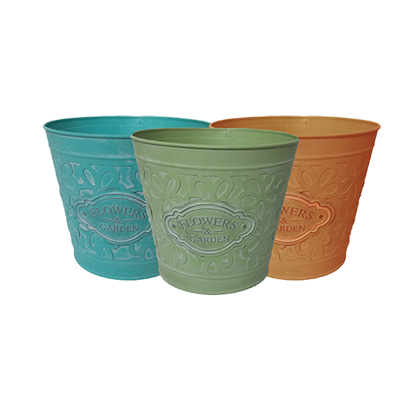 Picture of Bright Garden Pot Cover Assortment 5"