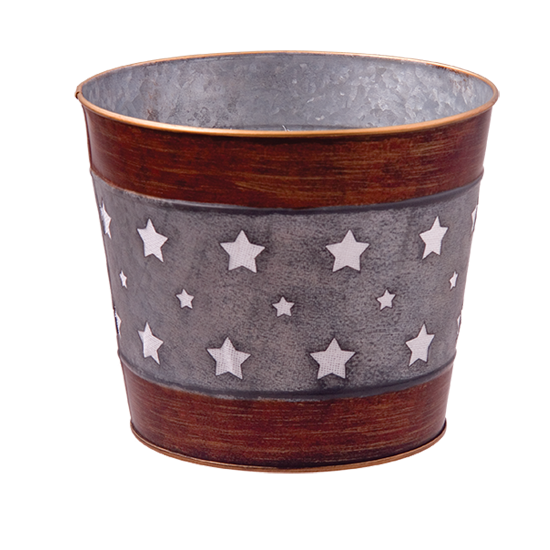 Picture of Metal Pot Cover with Stars 4.75"