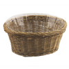 Picture of 8" Rustic Willow Bowl Basket with Double Rim (Hard Liner Incl.)