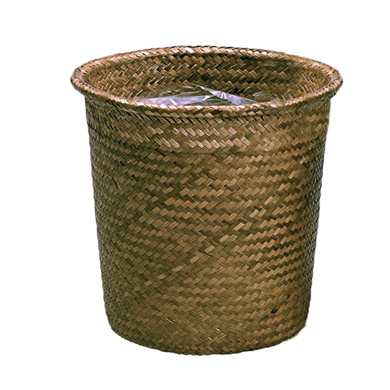Picture of Palm Leaf Rolled Rim Pot Cover 12"