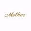 Picture of 1.5" Glitter Gold Script-Mother