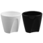 Picture of 2 Asst Black & White Planter 3.75"