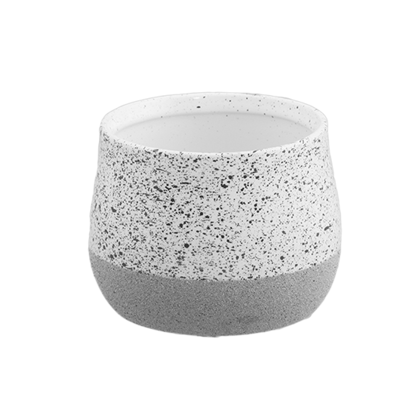 Picture of Gray Speckle Two-Tone Planter 4"
