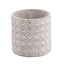 Picture of Whitewashed Wicker Cement Planter 3.75"