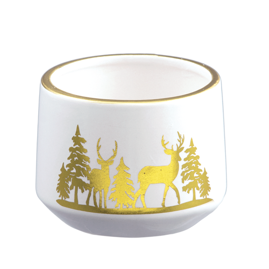 Picture of Gold Deer Pot 3.75"