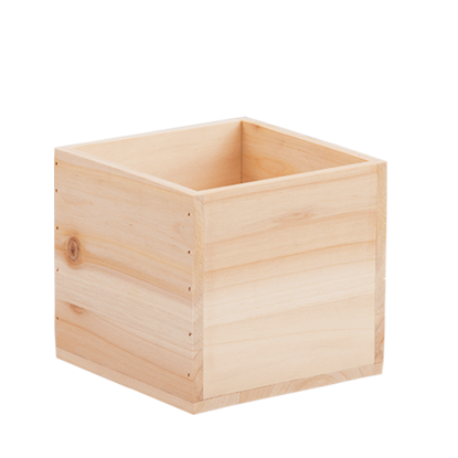 Picture of Natural Wooden Planter 5"