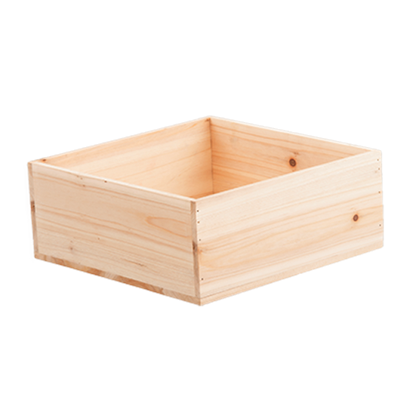 Picture of Natural Wooden Planter 10"