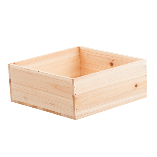 Picture of Natural Wooden Box 12"