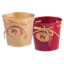 Picture of 2 Asst Red & Gold Joy Pot Cover 6"