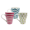 Picture of Dots and Stripes Mug Assortment 10oz
