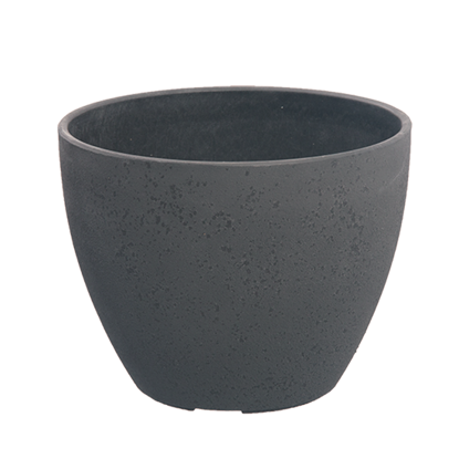 Picture of CeraMix 8" Blackwash Nova Planter  1 Gal.