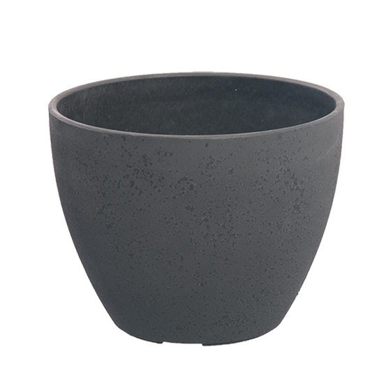 Picture of CeraMix 8" Blackwash Nova Planter  1 Gal.