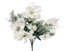 Picture of 20.5" Glitter Poinsettia Cedar Bush x 14