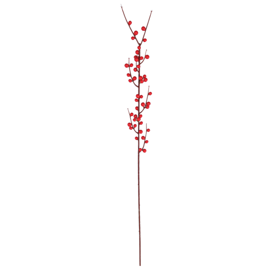 Picture of Red Berry Branch (25", Plastic)