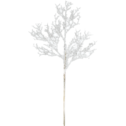 Picture of Holiday Twig Spray  -White (18")