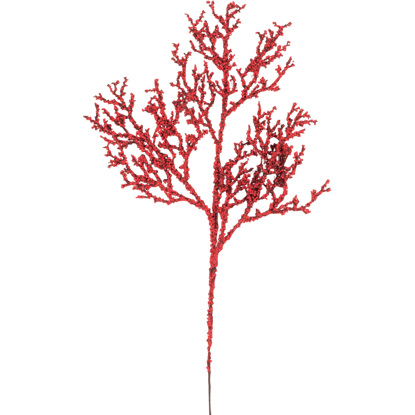 Picture of Holiday Twig Spray  -Red (18")