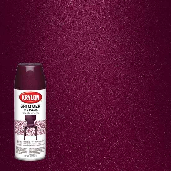 Picture of Krylon Candy Shimmer-Black Cherry