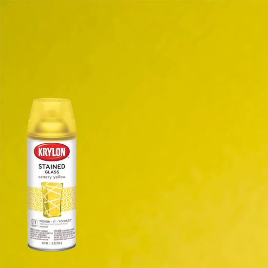 Picture of Krylon Stained Glass Tint-Canary Yellow