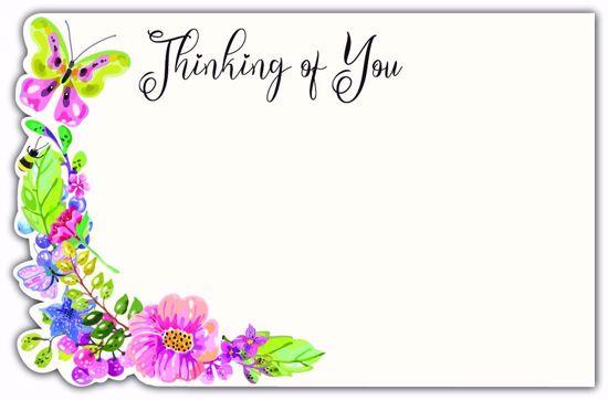 Picture of Thinking of You  Enclosure Card (PACK 50)