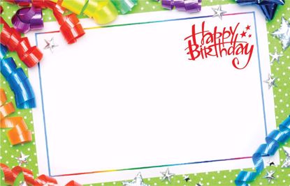 Picture of Happy Birthday Enclosure Card