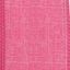 Picture of #9 Linen Canvas Wired Ribbon- Light Pink