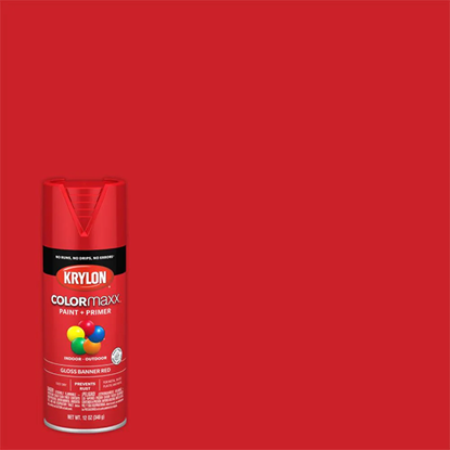 Picture of Krylon Colormaxx-Banner Red