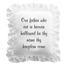 Picture of Lord’S Prayer White Satin Pillow W/Lace Ribbon And Inscription