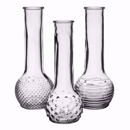 Picture of 8.5" Dot Dash Bud Vase Assortment