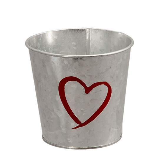 Picture of Red Heart Swoop Pot Cover  4"