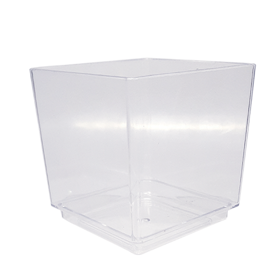 Picture of 4" Plastic Cube - Clear