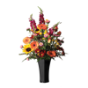 Picture of 10" Rose Vase - Black