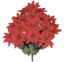 Picture of 17" Red Poinsettia Bush x 14