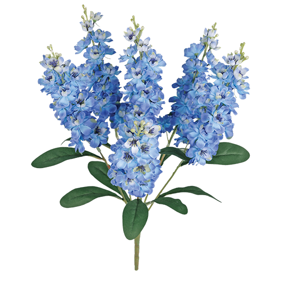 Picture of Blue Delphinium Bush (6 Stems, 22")