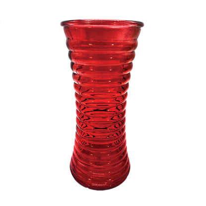 Picture of 9.5" Rose Vase-Ruby