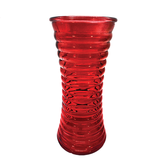 Picture of 9.5" Rose Vase-Ruby