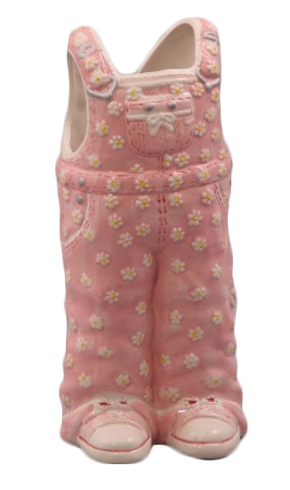 Picture of Ceramic Overall Vase-Pink Daisies