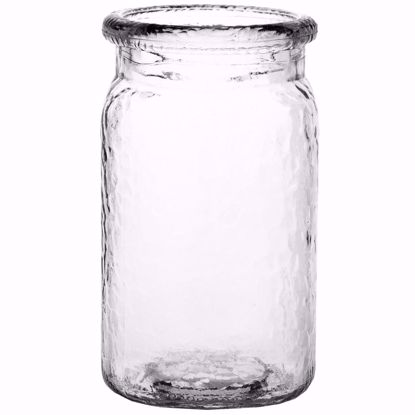 Picture of Syndicate Sales 6.5" Hammer Textured Glass Jars