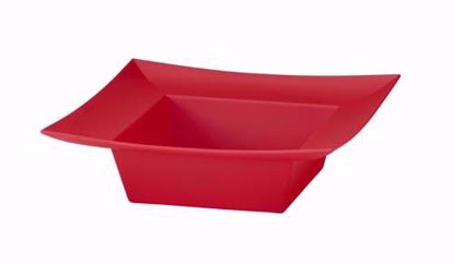 Picture of 5" Square Flare Dish - Red