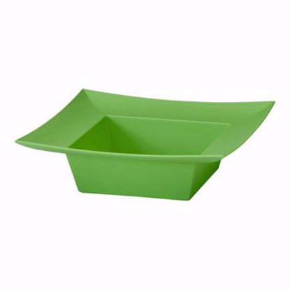 Picture of 5" Square Flare Dish - Apple Green