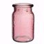 Picture of 6.5" Pink Hammered Jar